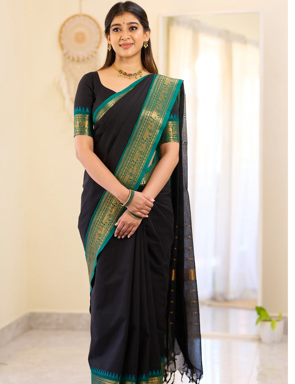 Chettinad Cotton Saree