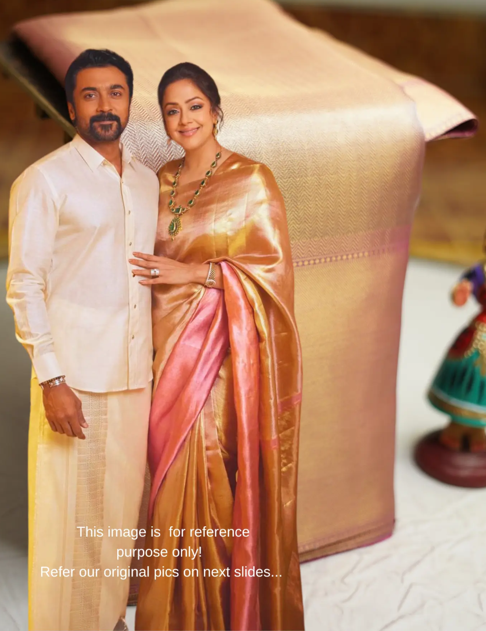 Jyothika inspired Saree