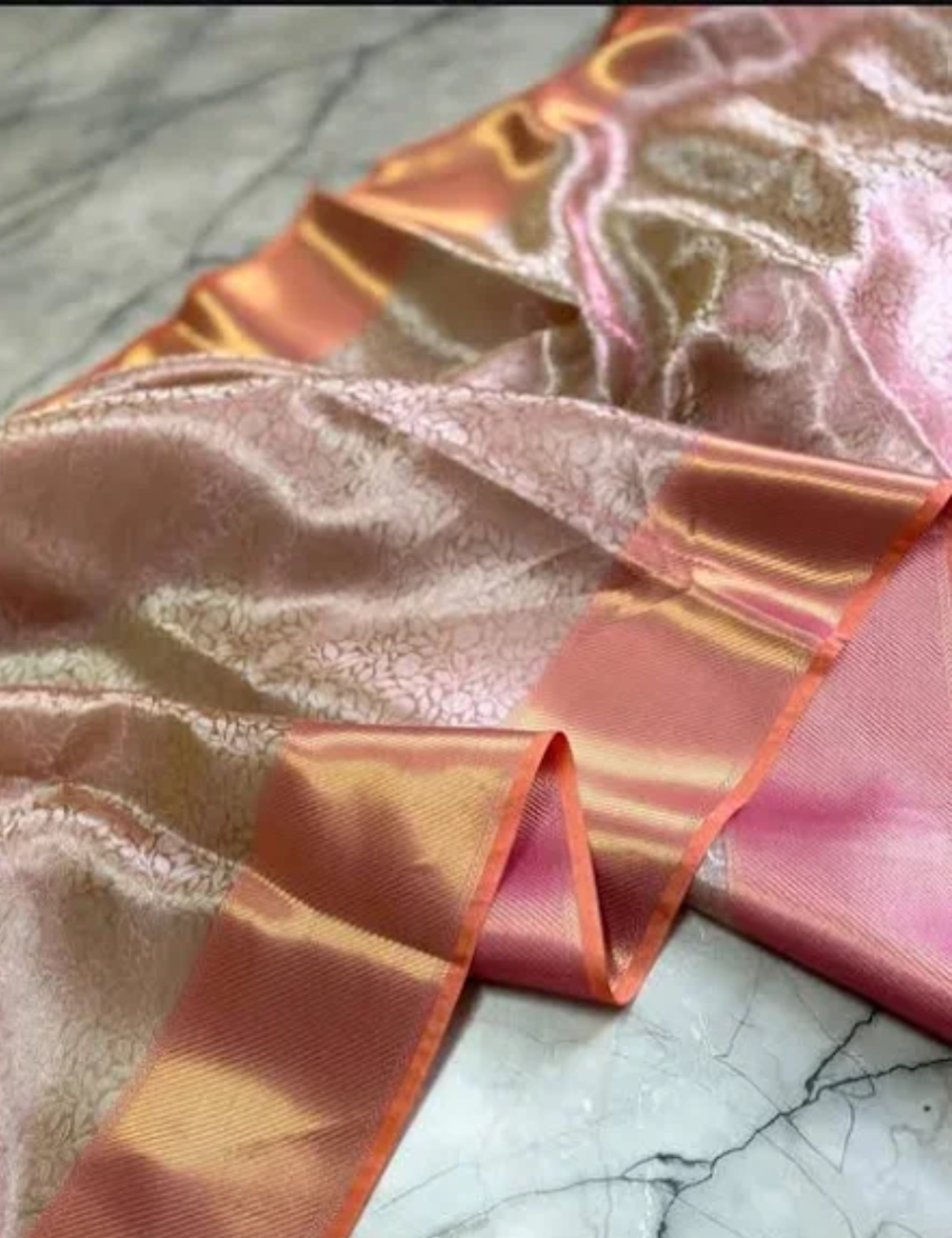 Sai Pallavi inspired premium tissue silk saree